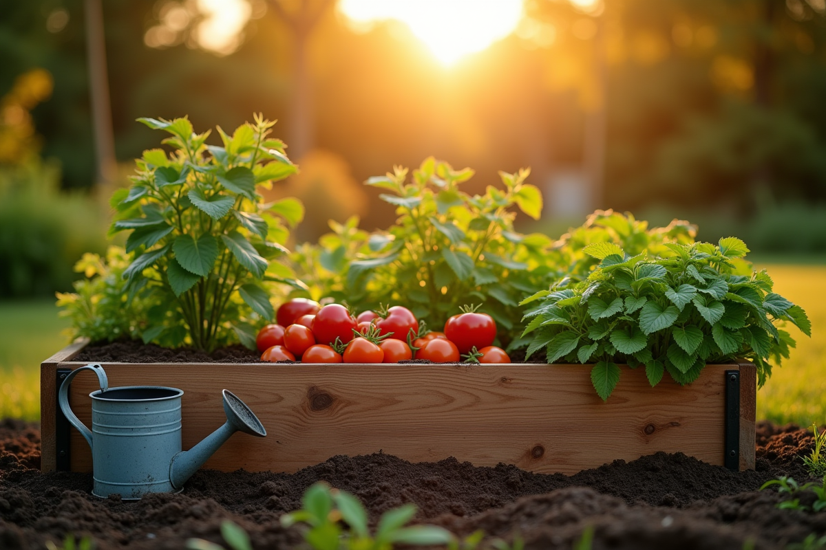 carré potager